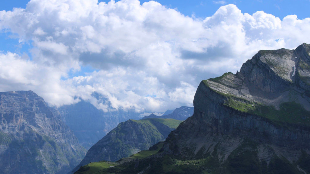 Group of participants at the friLingue Creative Media Camp, St. Bernard, Valais