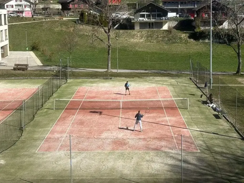 Tennis Camp in St-Cergue general 2
