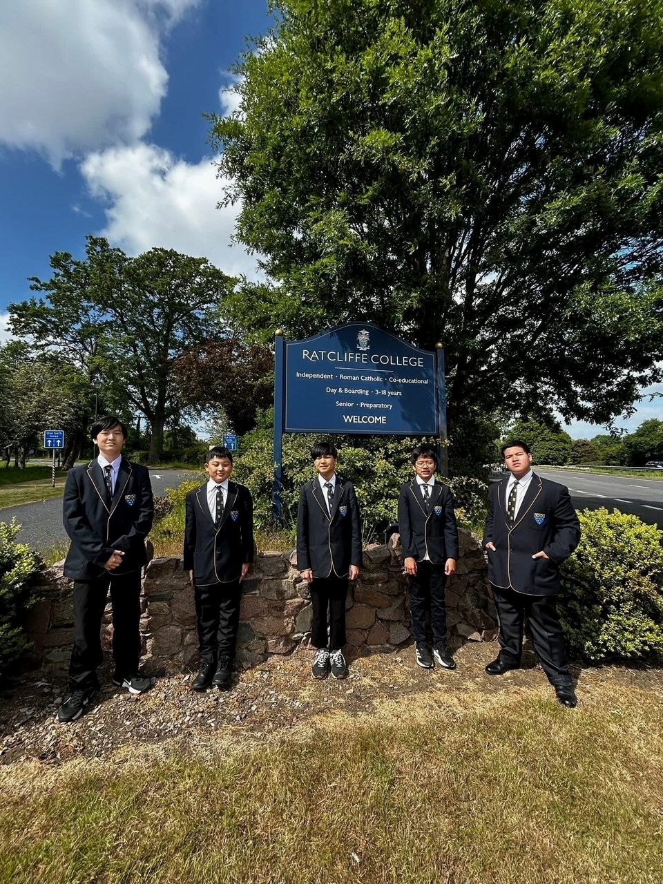 Immersion students at Ratcliffe College in Leicestershire