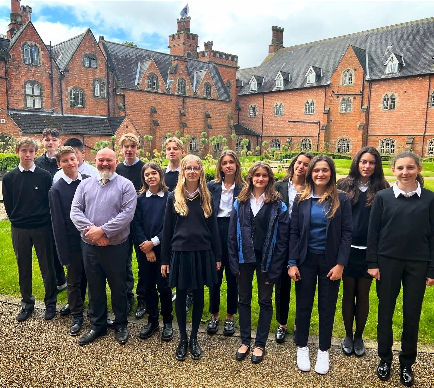 International students on the Ratcliffe College Immersion Programme