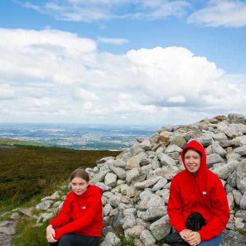 Campers at Inside Out Dublin Summer Camp, St. Columba’s College