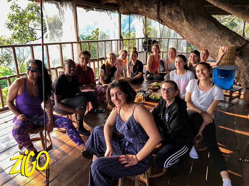 Zigotours Thailand and Laos Camp - Gibbon Experience general 20
