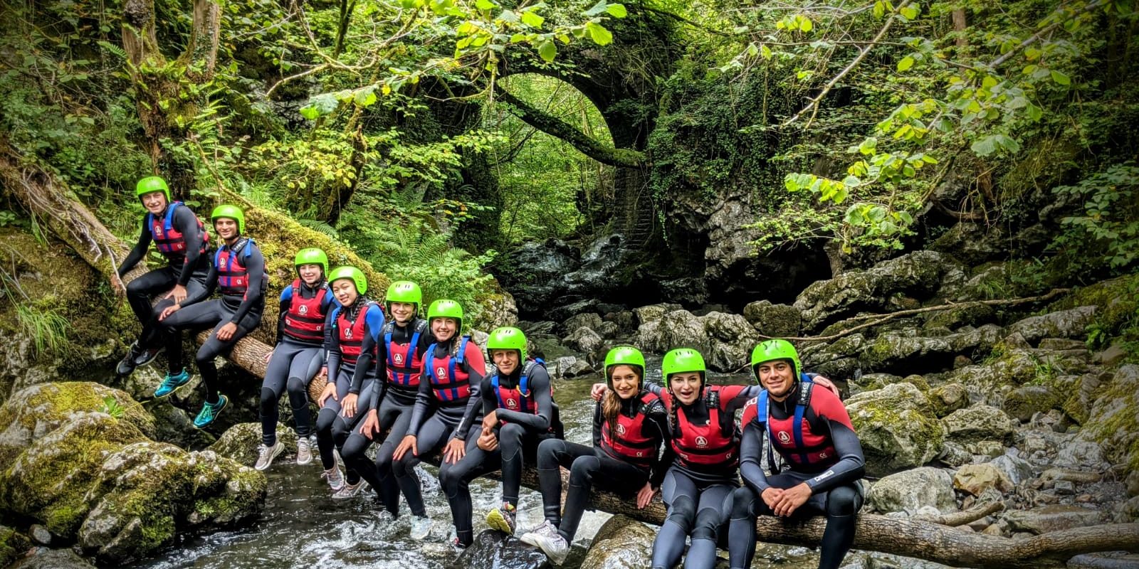 Group activity on the Glamorgan coast