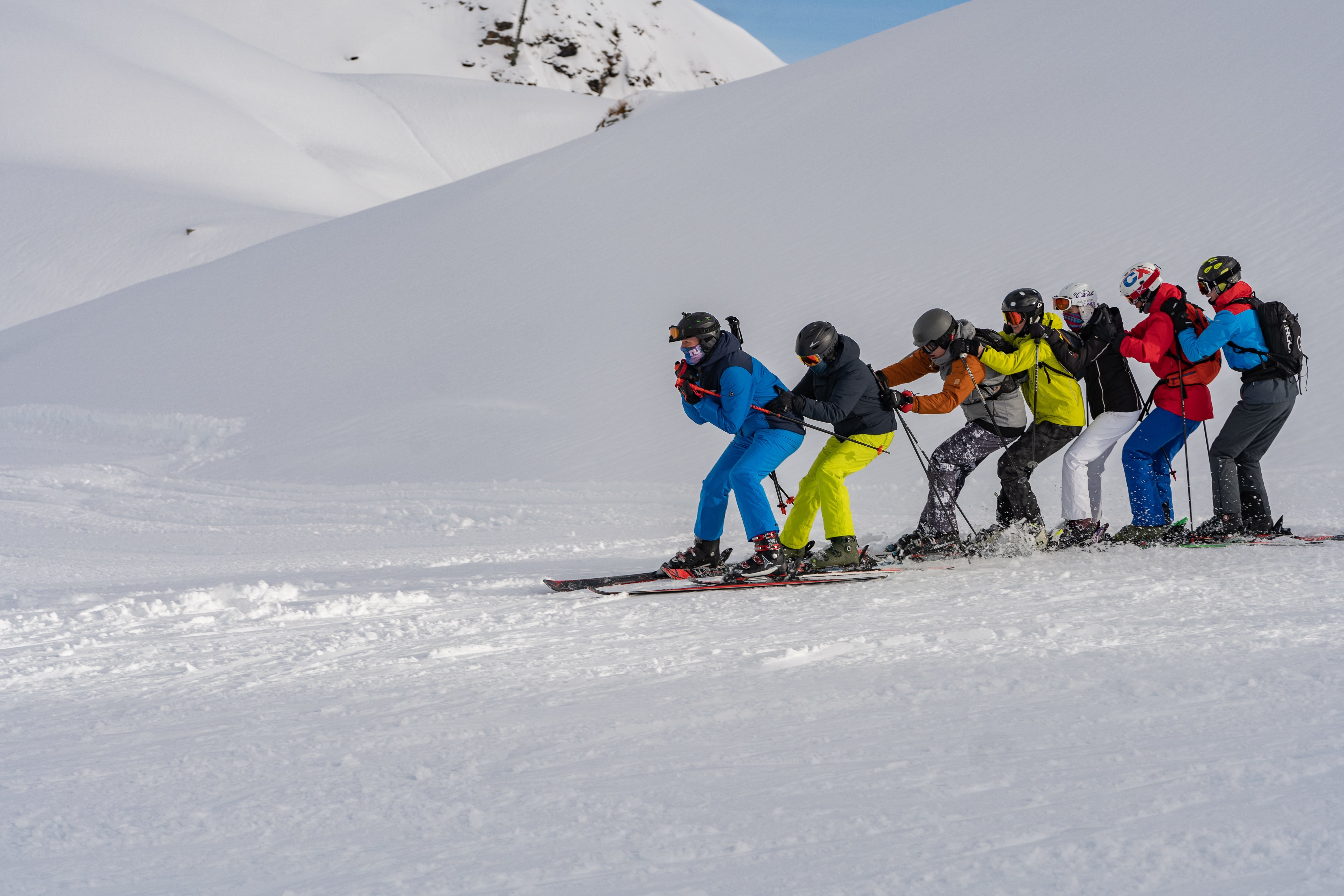 Ski training with the ruf guides