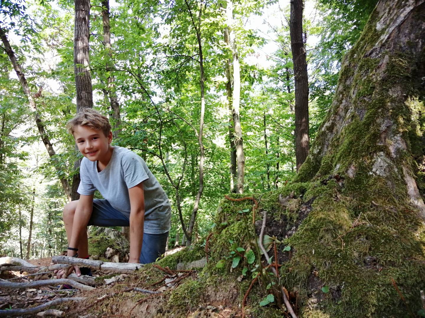 Outdoor camp at Roncegno Terme