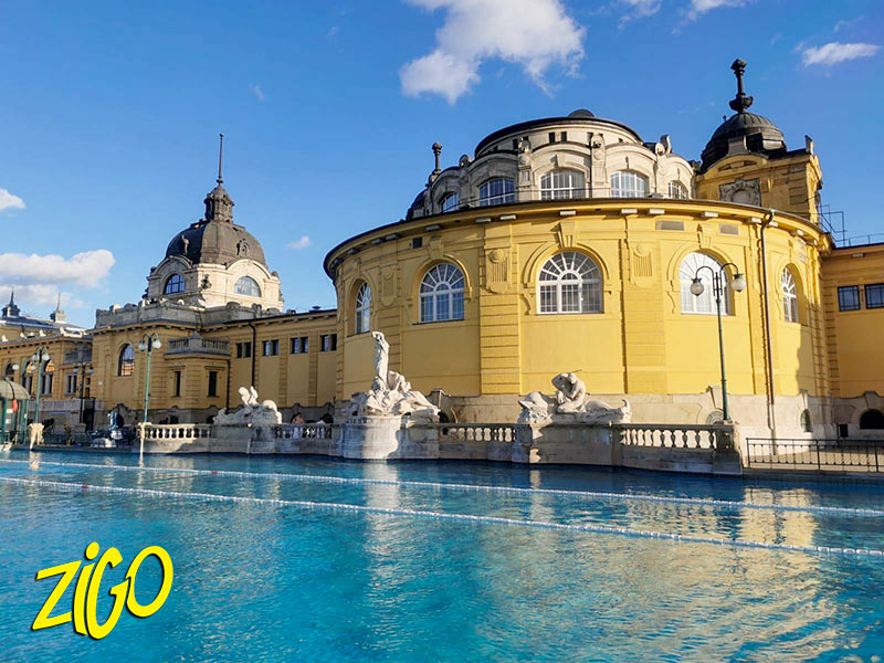 The thermal bath complex in Budapest