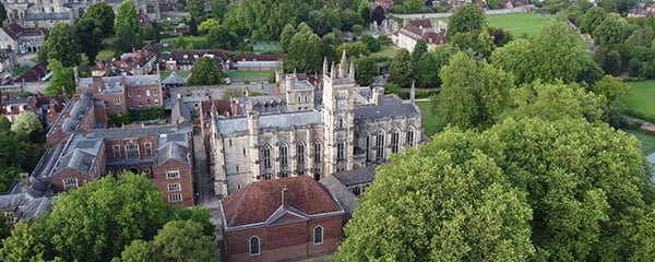 Winchester College campus, the setting for the Discovery Summer residential courses