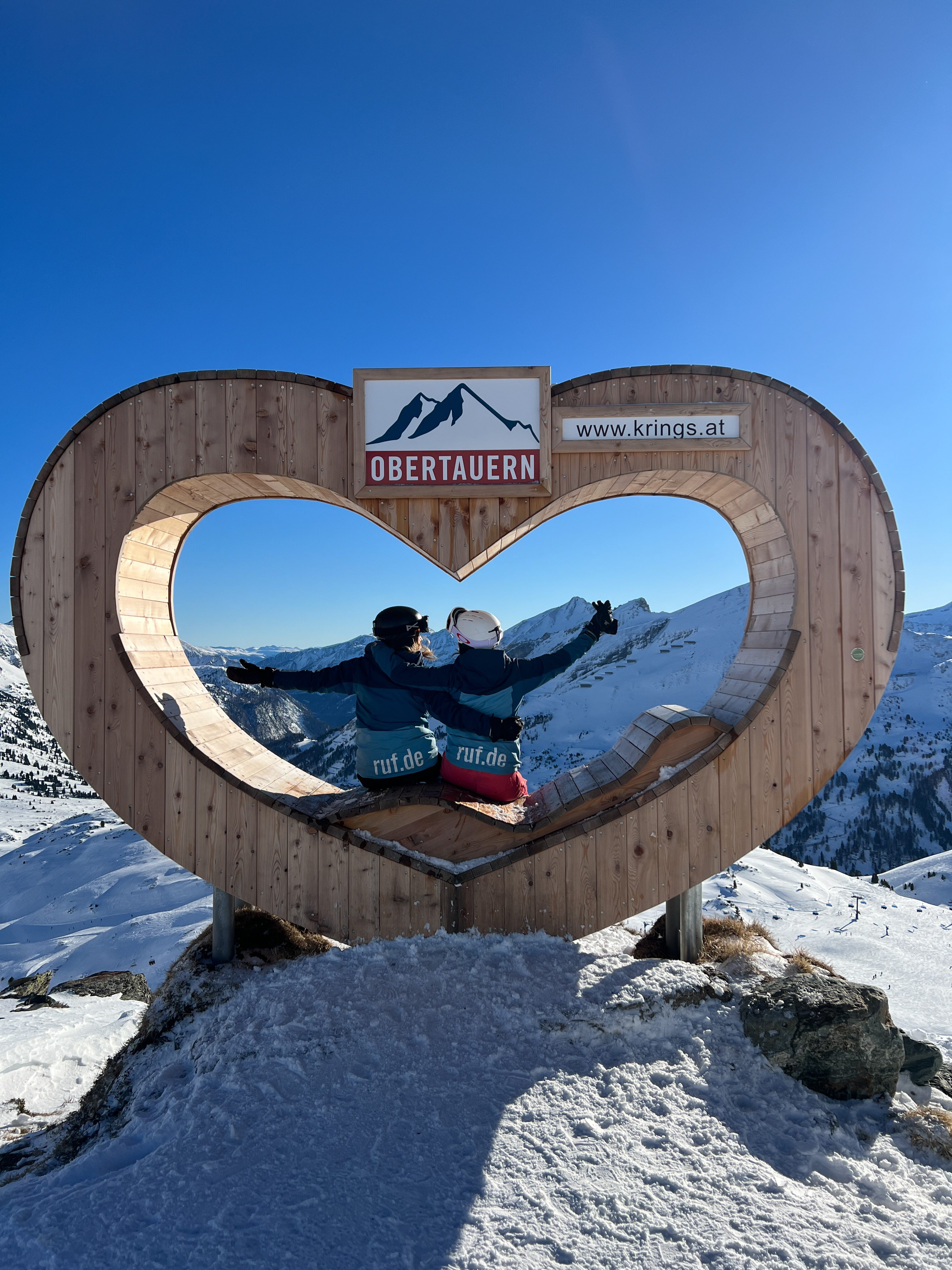 Photo at a viewpoint above Obertauern
