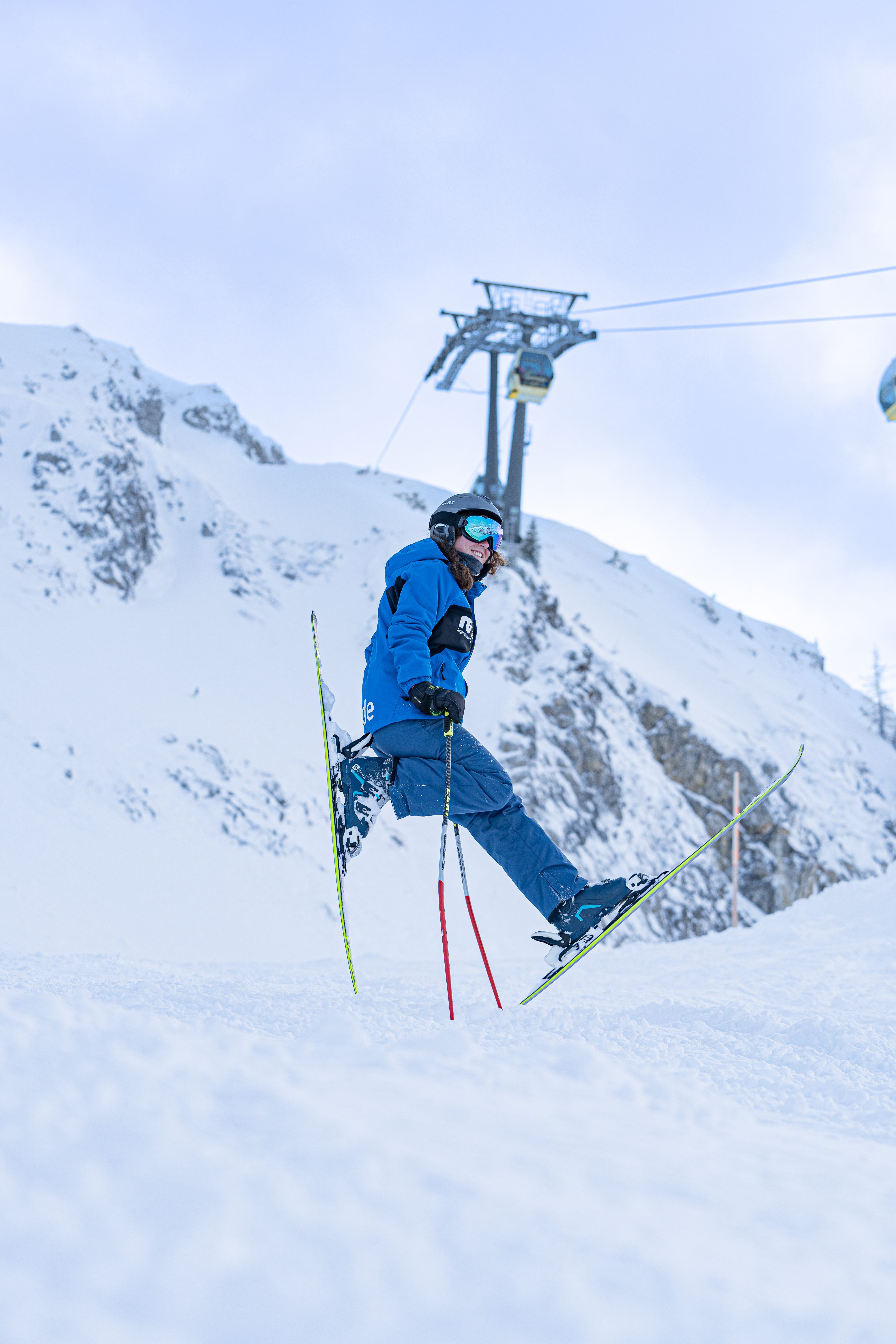 ruf snowguide on the piste in Obertauern