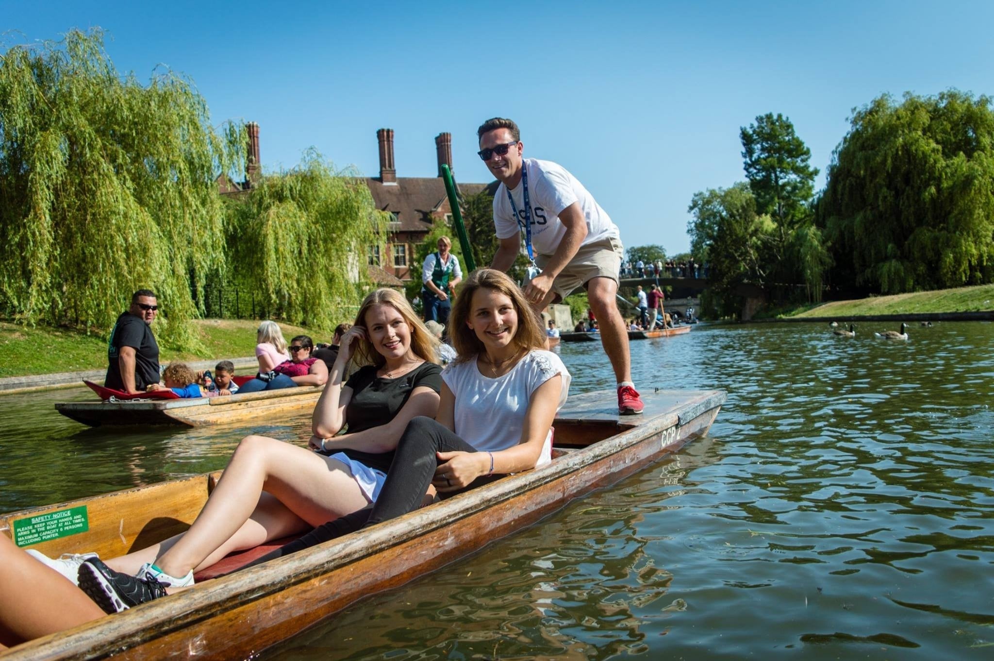 ISSOS summer school at the University of Cambridge — photograph from the school’s Cambridge gallery.