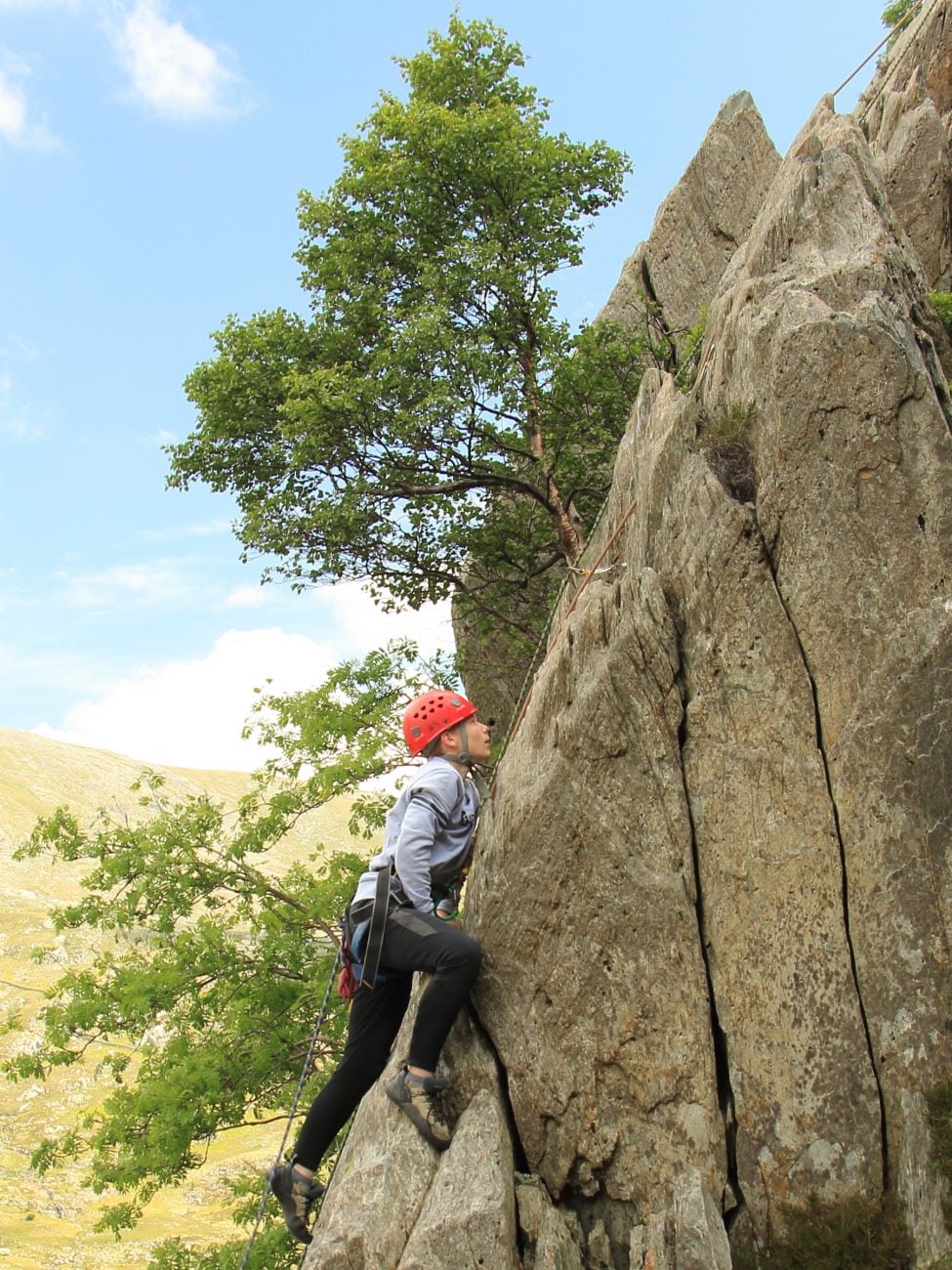 Climbing and scrambling in North Wales