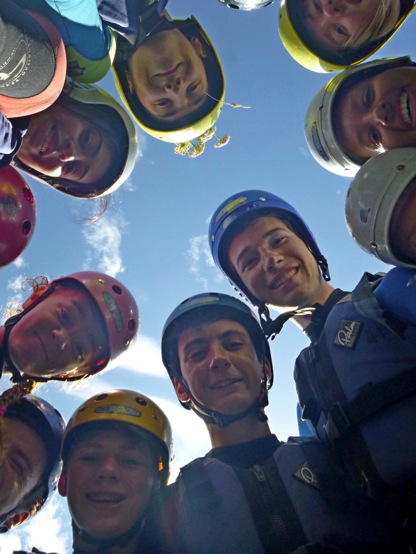 Coasteering on the sea cliffs of North Wales
