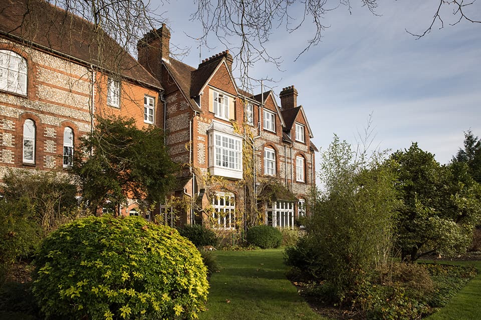 Du Boulay boarding house at Winchester, a short walk from the main campus