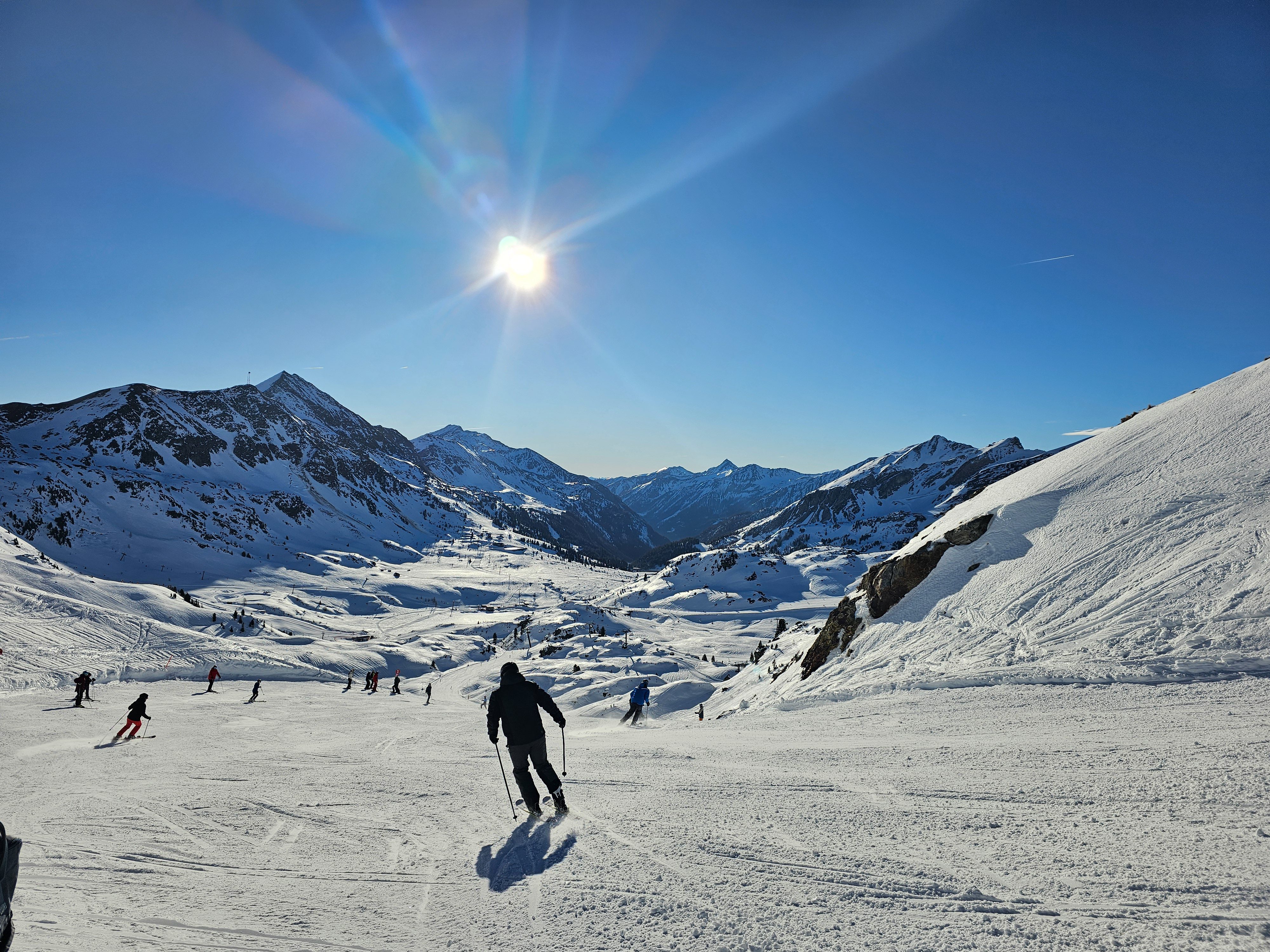Ski piste in Obertauern