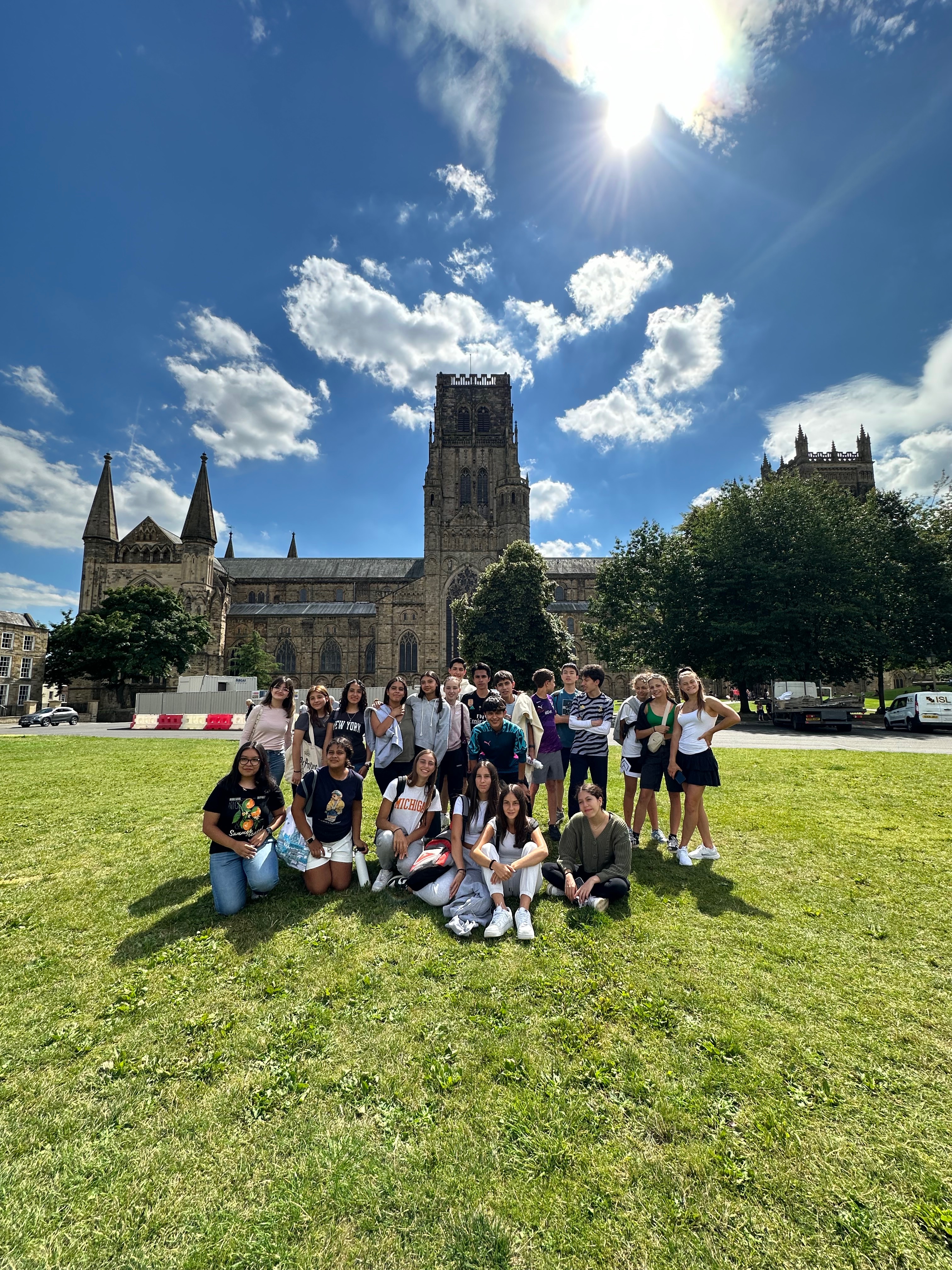 Students at the Durham Summer Camp