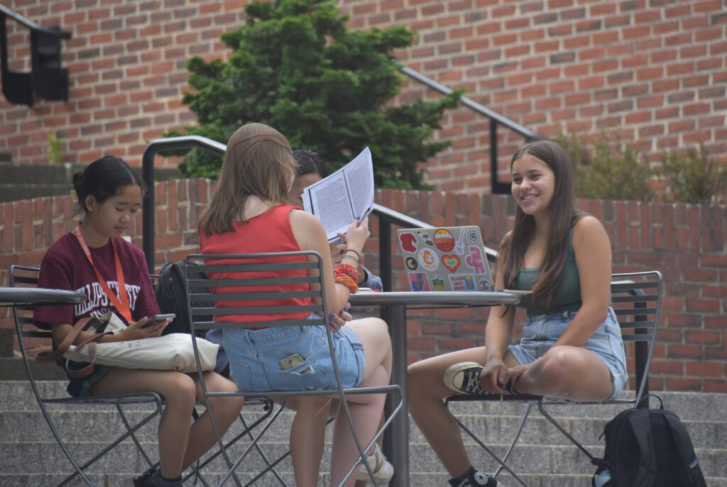 Upper School summer programme at Phillips Exeter Academy, Exeter, New Hampshire