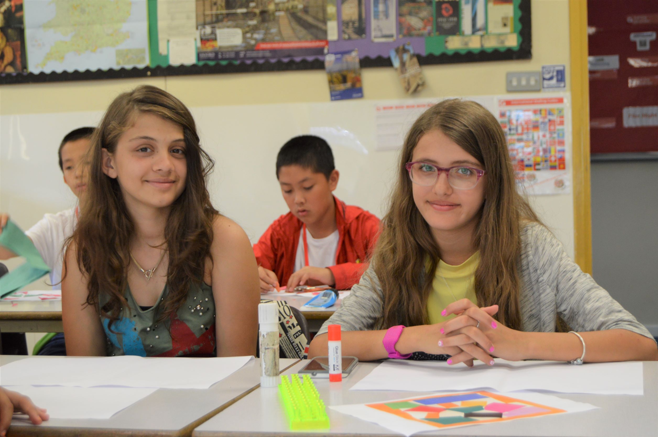 Students during the junior summer programme