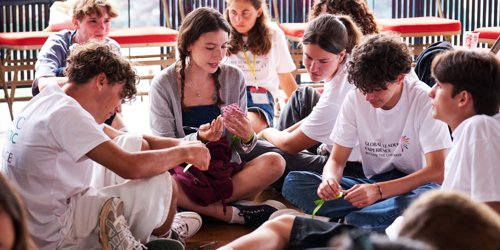 Group work on the UWC Atlantic campus