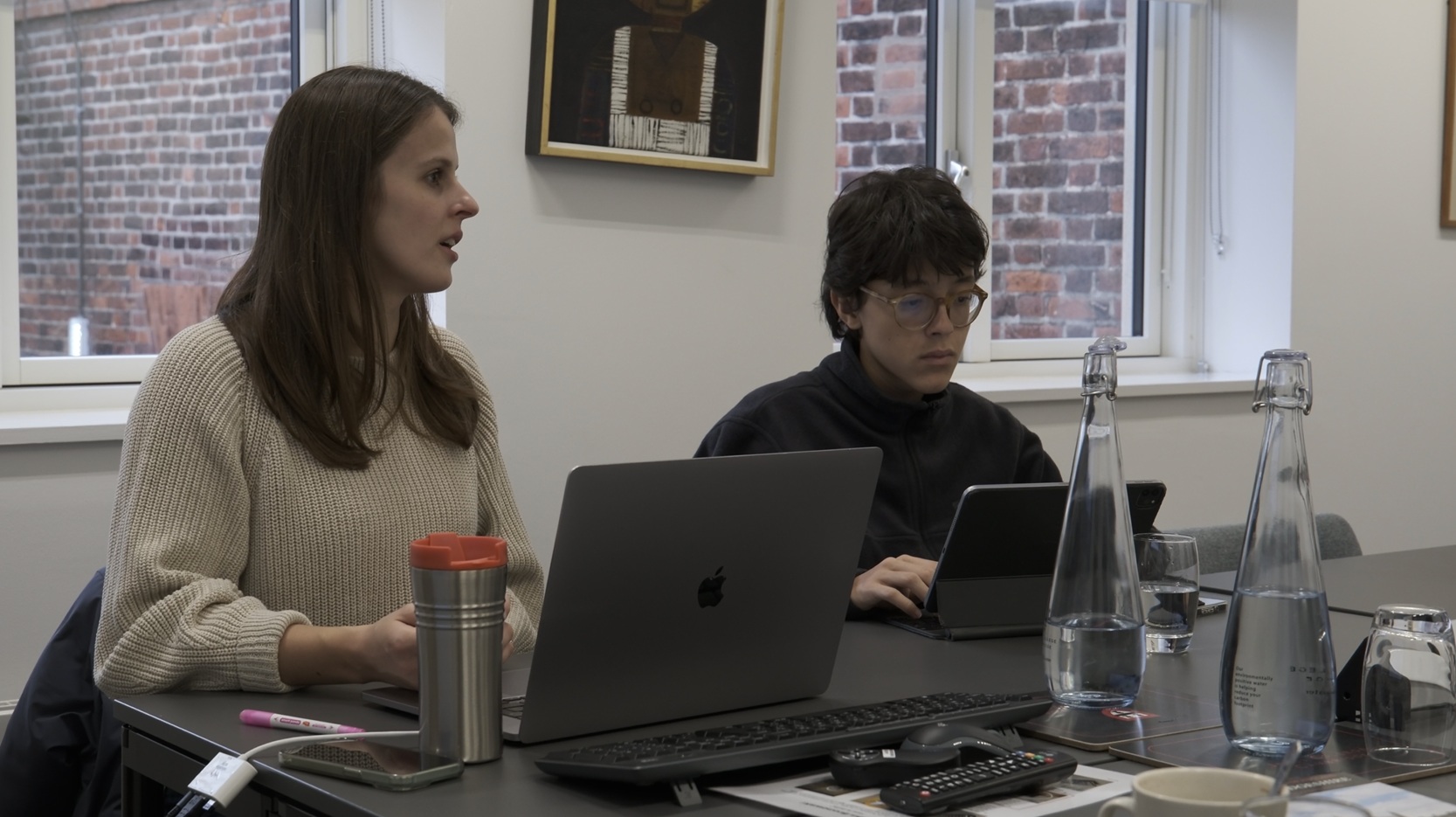 A Downing College Winter Programme class.
