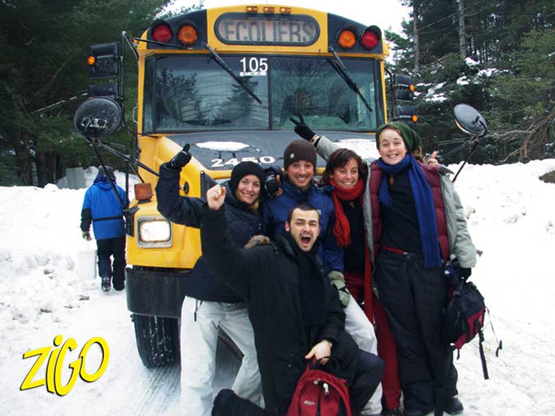 Zigotours Quebec Winter Nature Camp - Lac Morgan and Montreal general 4