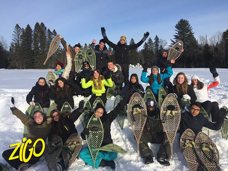 Zigotours Quebec Winter Nature Camp - Lac Morgan and Montreal