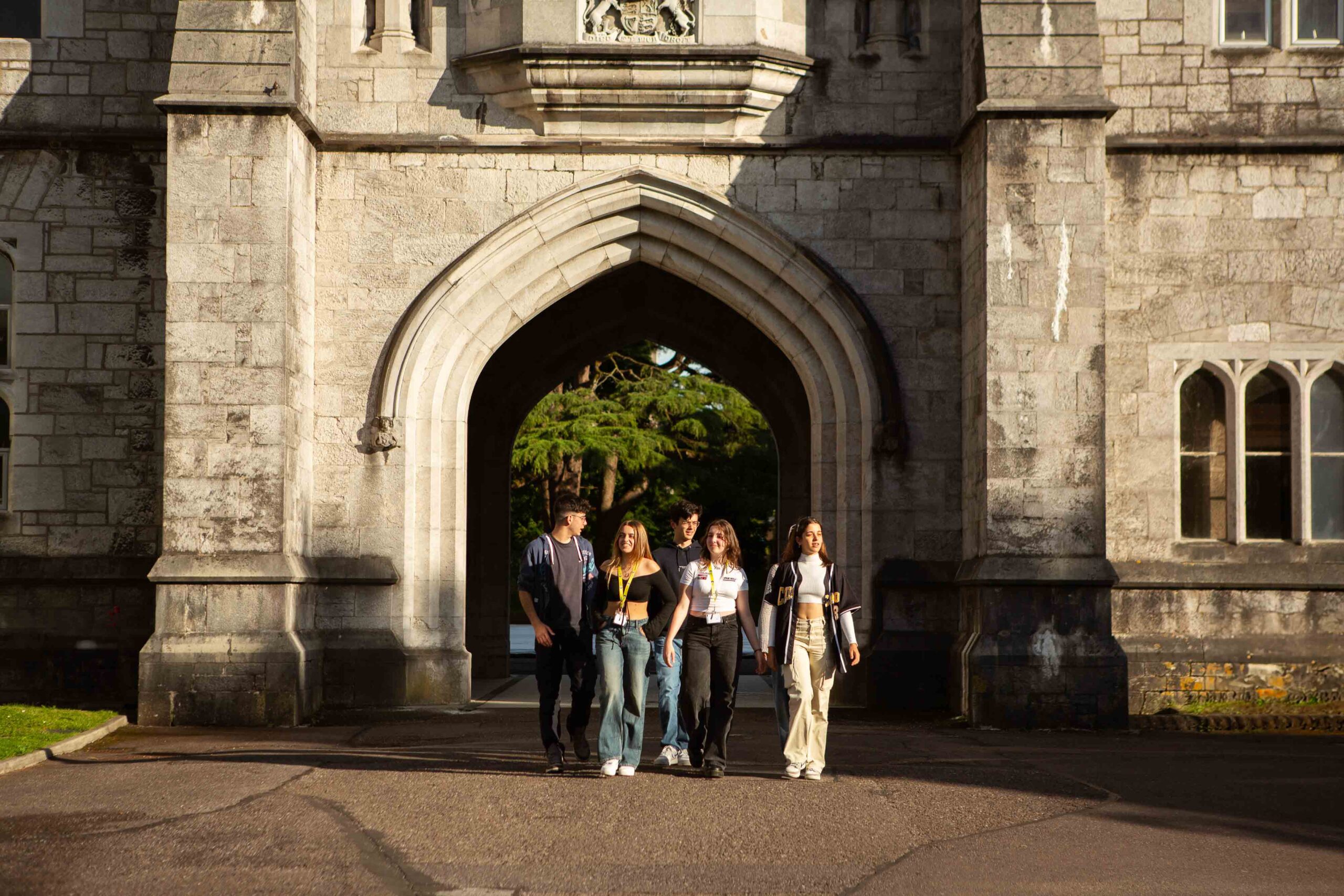 Students of the IH Dublin junior programme at University College Cork