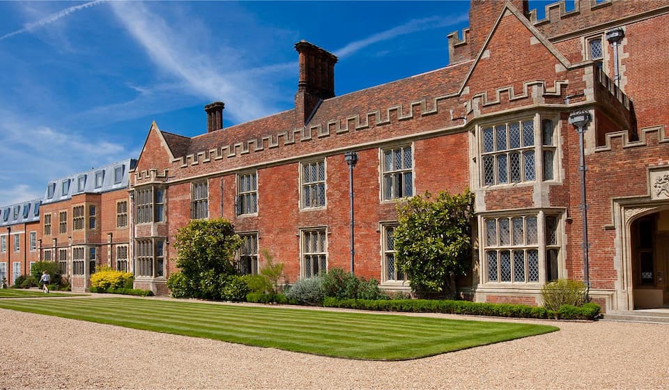 Hemsted House boarding house building on the Benenden School campus