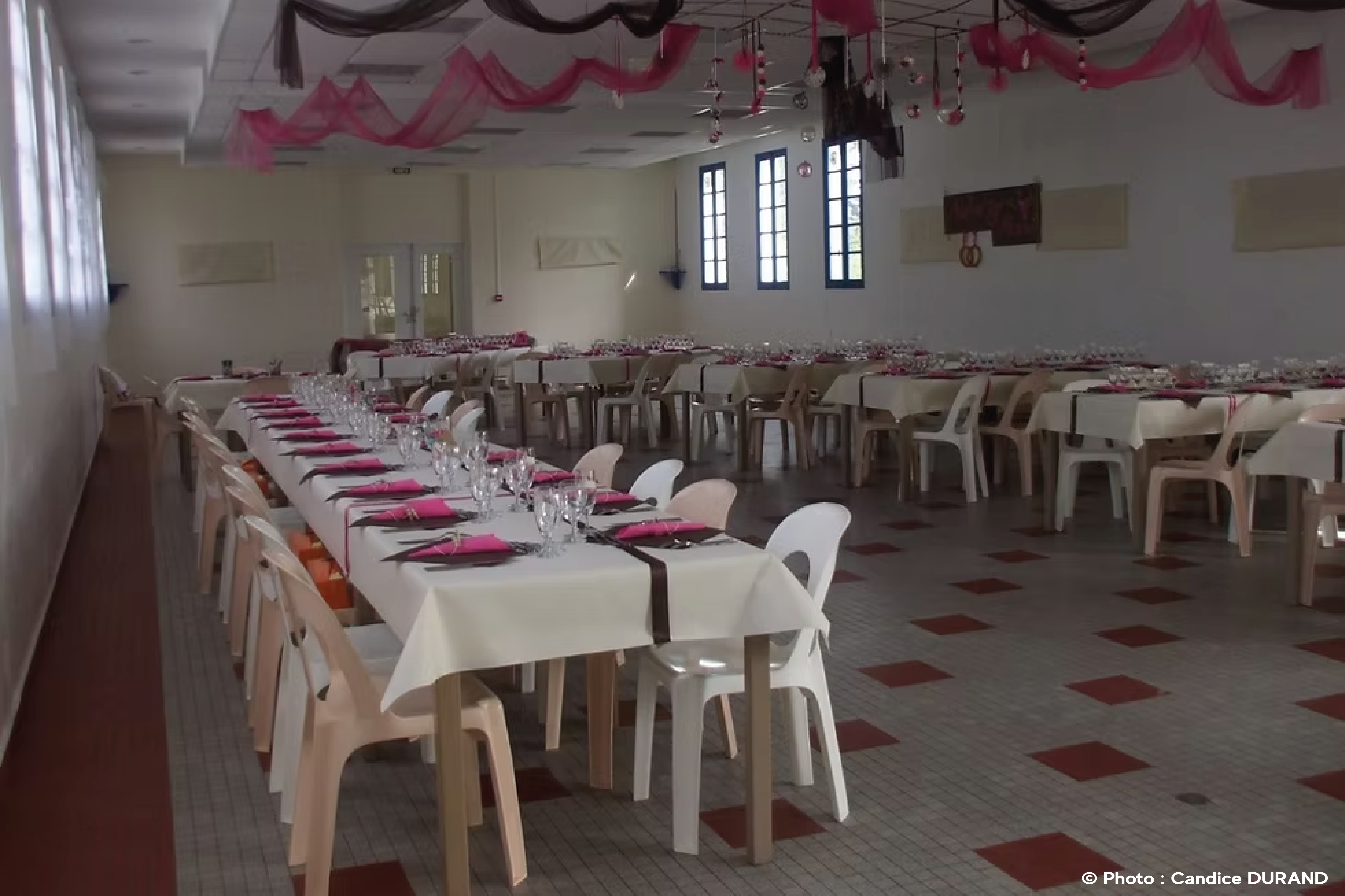 The kitchen at the Les Gatinelles centre, Brétignolles-sur-Mer, where meals are prepared on site