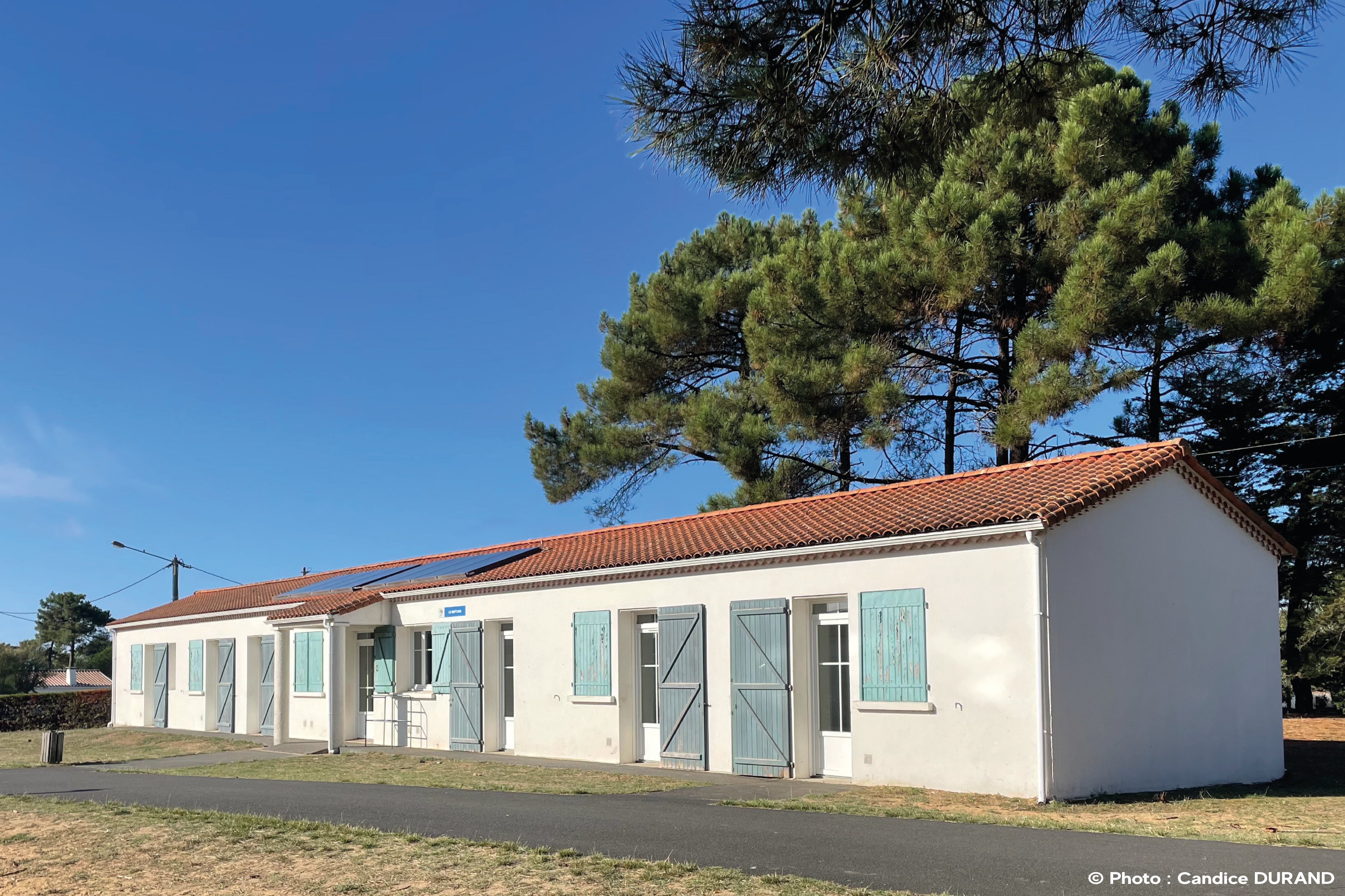 A further view of the Les Gatinelles centre at Brétignolles-sur-Mer, published by the operator on its own centre page