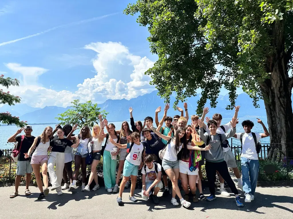 Children and teenagers at the FILOLO Summer Camp