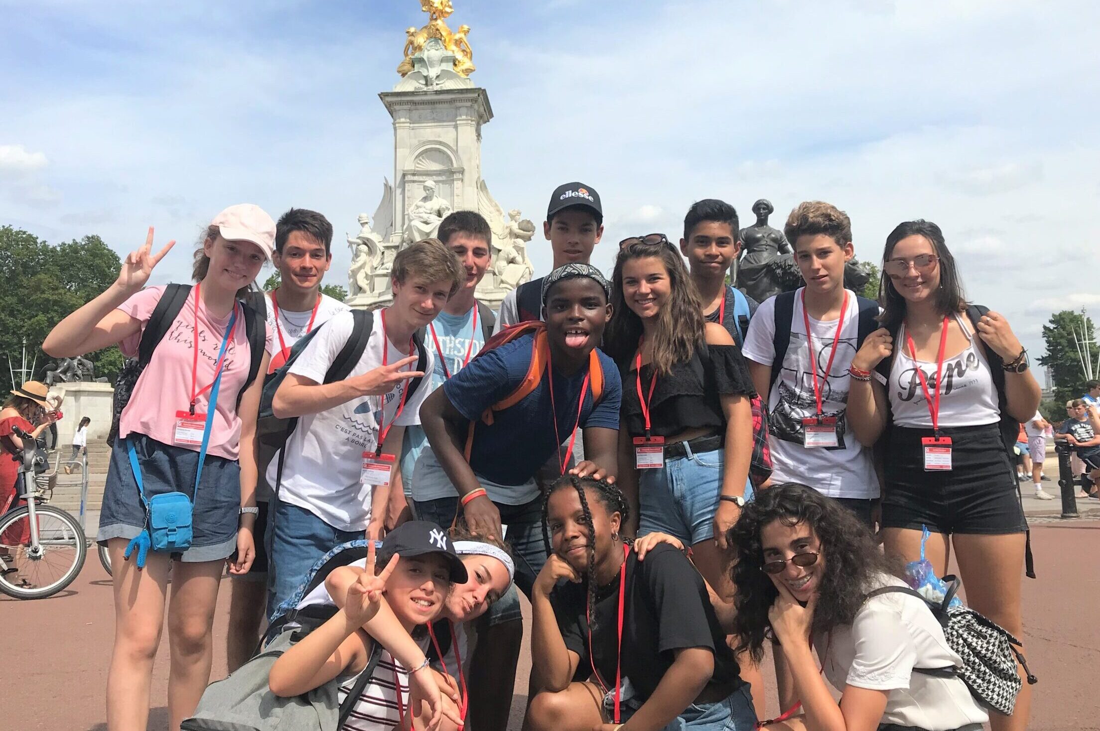Students in a classroom on the operator’s junior English summer course