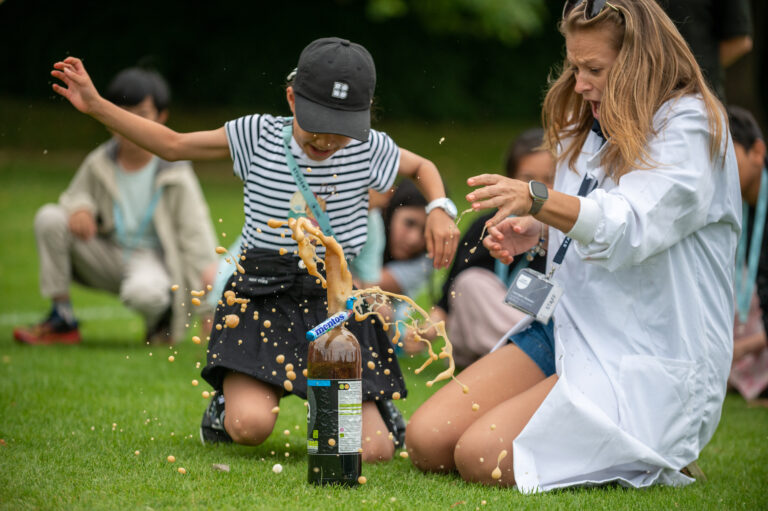 Group of campers during the Camp Dragon activity programme in Oxford