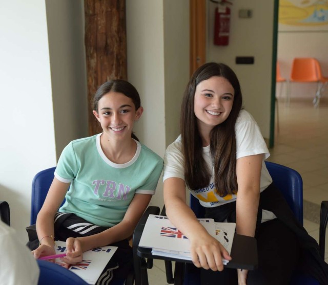 English course at the summer camp
