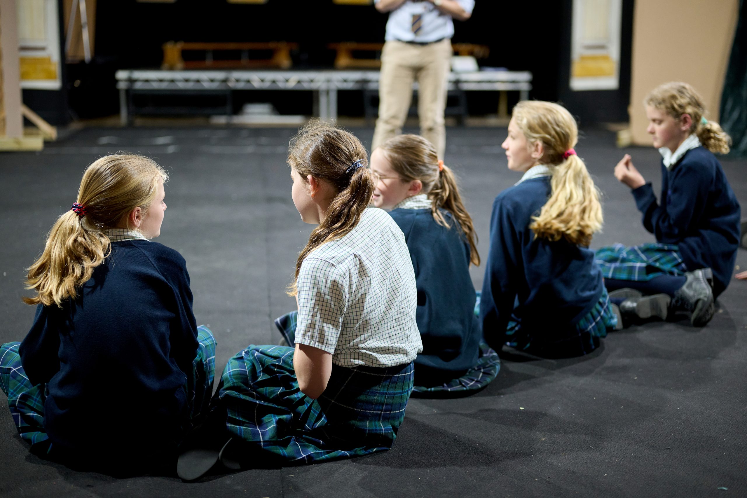 Pupils at Highfield School, Liphook