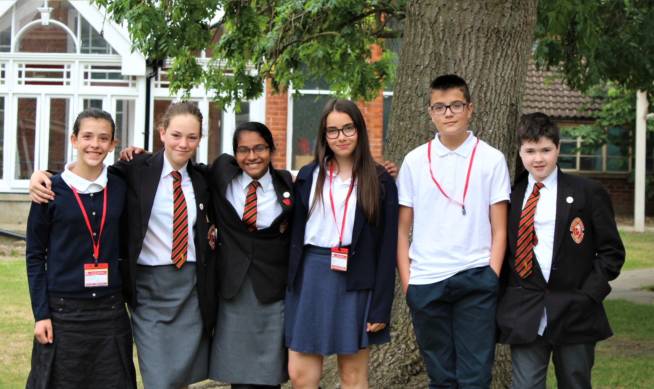 Students on the operator’s Buddy Programme in Kent