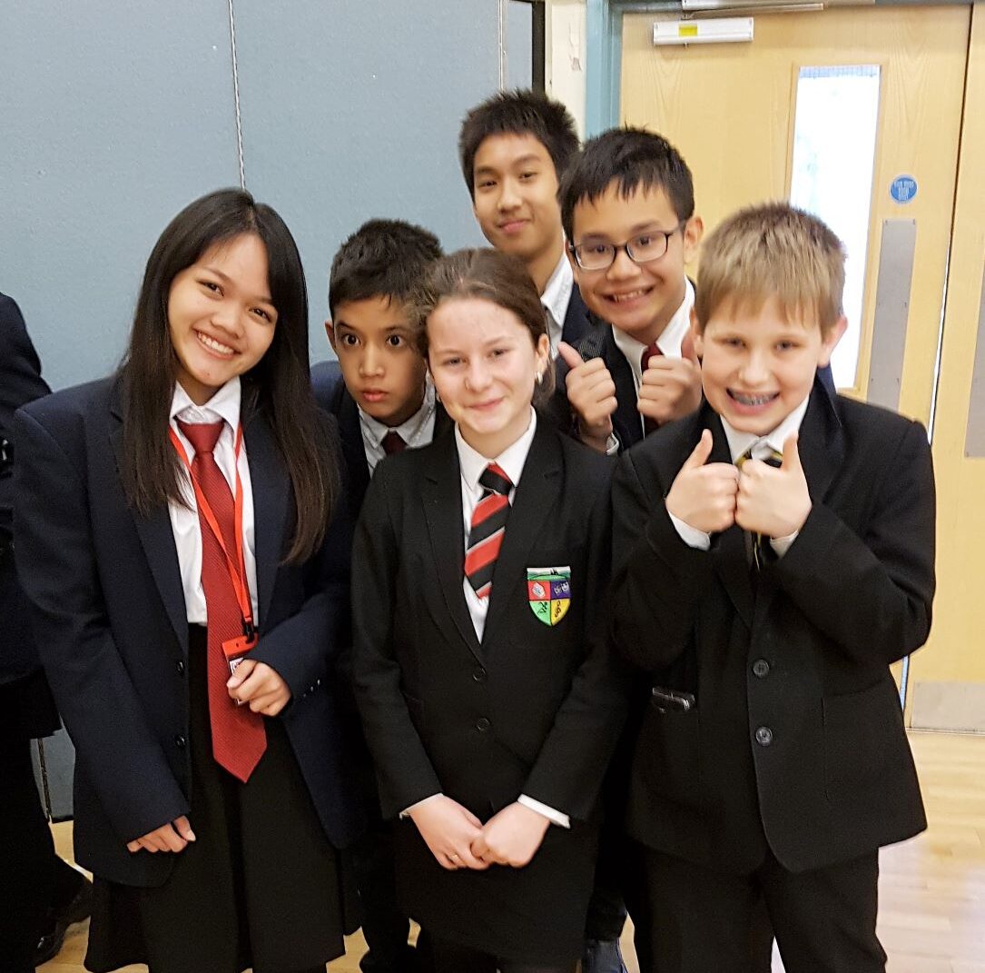 A British state secondary school of the kind hosting the programme