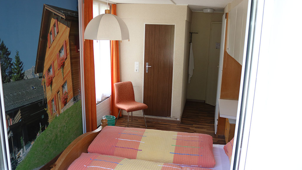 Twin room available as a paid upgrade