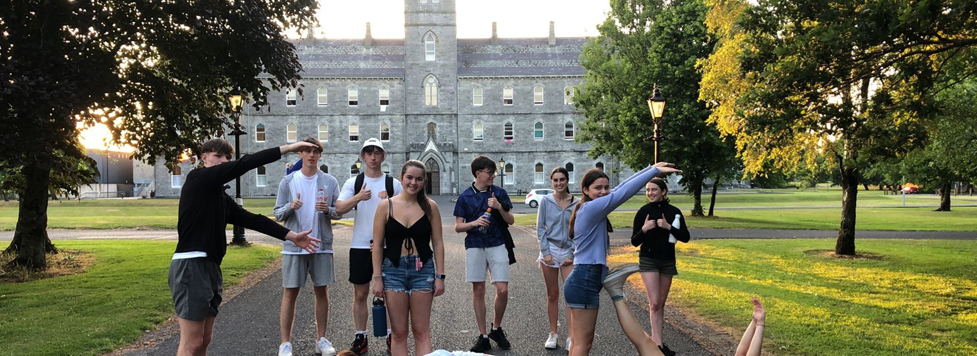 Boarding school campus used by Euro Languages College for its residential courses