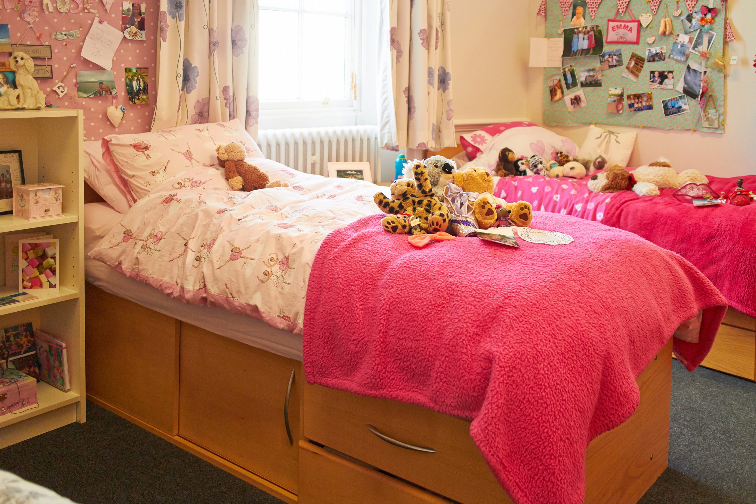 Shared boarding bedroom at White Lodge