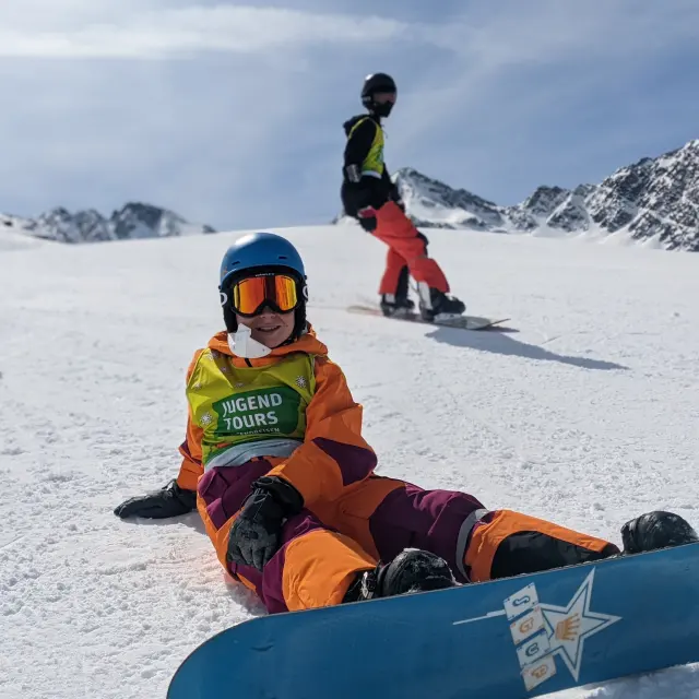 Skiing and snowboarding at the Brunnalm ski area