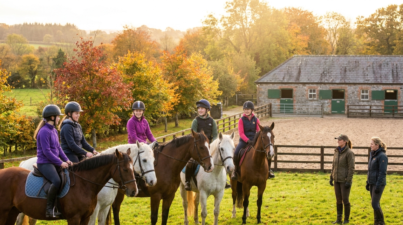 Riding Camp in County Tipperary: October Adventure — cover image