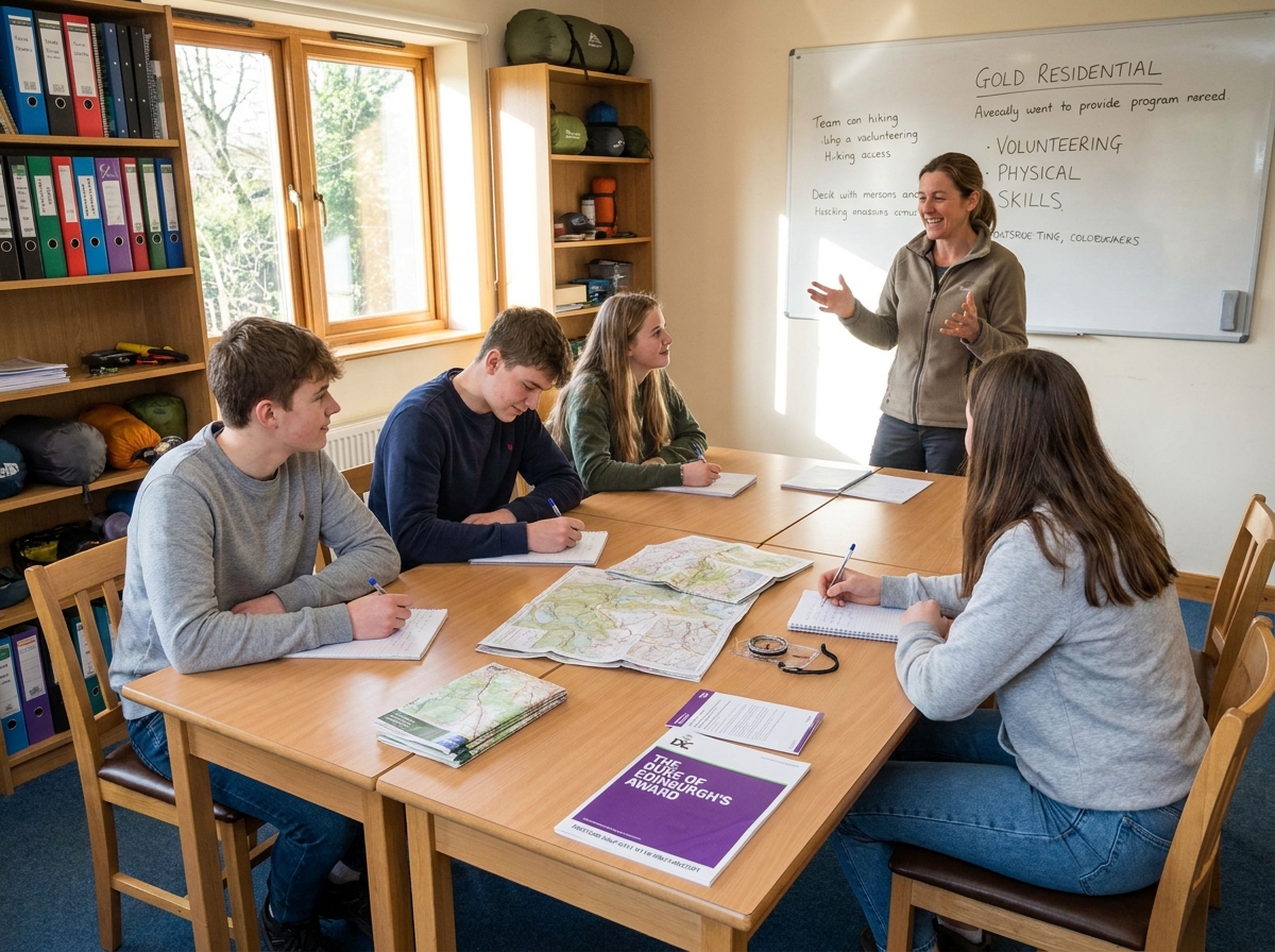 Illustration — Mastering the Gold DofE Residential Section